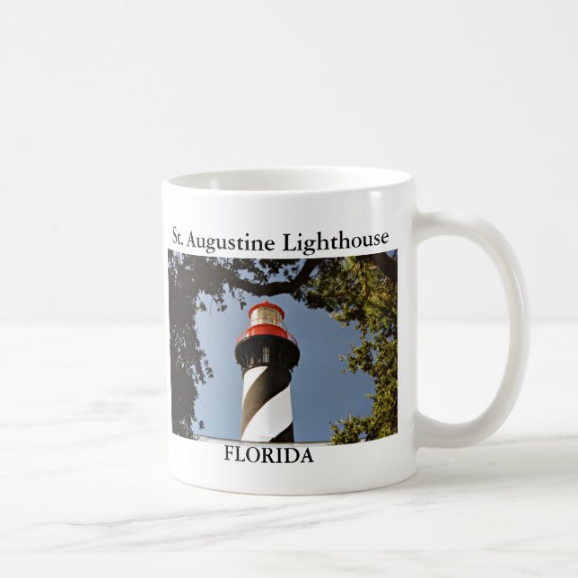 Café Taza del faro de St Augustine, la Florida (Derecha)