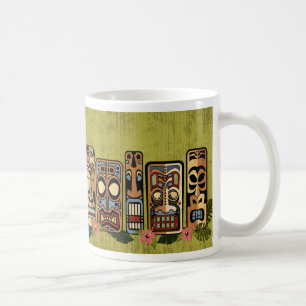 Café Taza del fiesta de Tiki