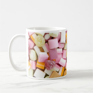 Café Taza del fondo de las mezclas del carro