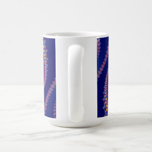 Café Taza del fractal - sistema de Mandelbrot