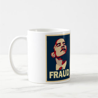 Café Taza del fraude de Obama - grande