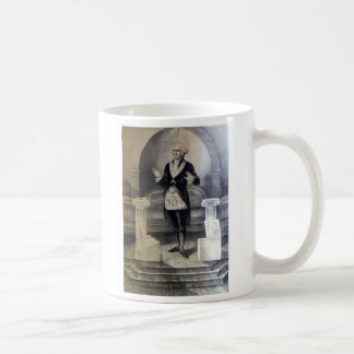 Café Taza del freemason de George Washington