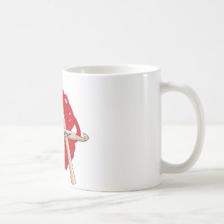 Café Taza del frente de la liberación del ganchillo