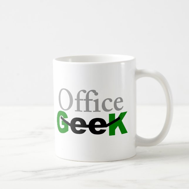 Café Taza del friki de la oficina (Derecha)