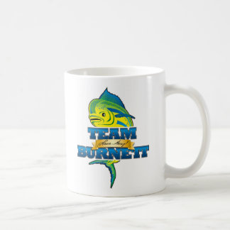 Café Taza del funcionario de Burnett del equipo