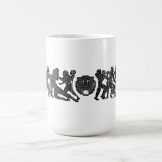 Café Taza del fútbol de los tigres