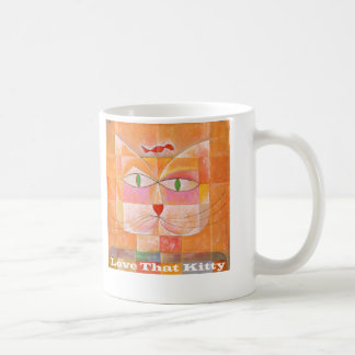 Café Taza del gatito de Klee