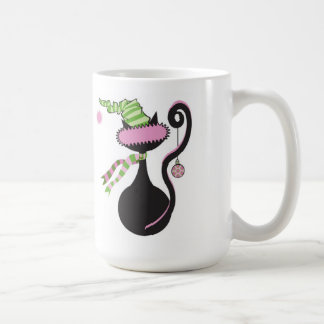 Café Taza del gatito de Santa