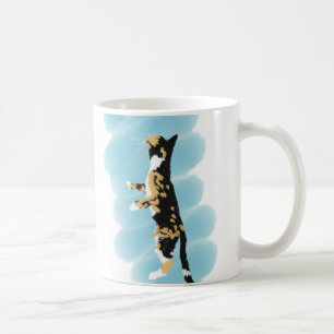 Café Taza del gato de calicó