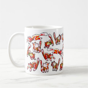 Café Taza del gato de la galleta