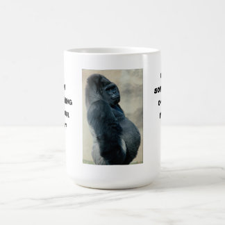 Café Taza del gorila del Belly de pote
