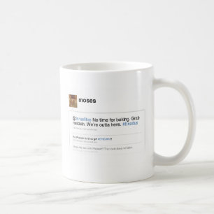 Café Taza del gorjeo de Moses