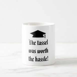 Café Taza del gorra de la graduación