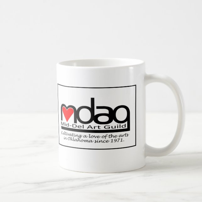 Café Taza del gremio del arte de MidDel (Derecha)