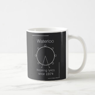 Café Taza del gris de Waterloo