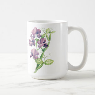 Café Taza del guisante de olor