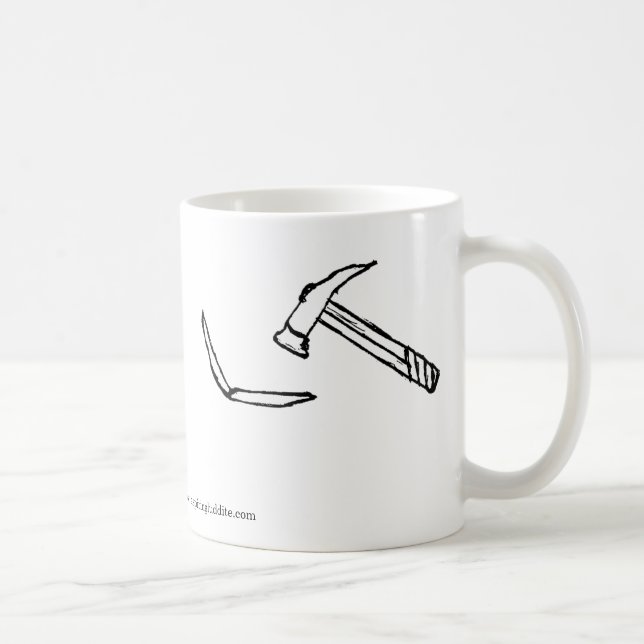 Café Taza del Haiku del Luddite de Aspring (Derecha)
