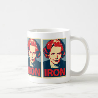 Café Taza del "hierro" de Margaret Thatcher