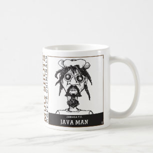 Café Taza del hombre de Java