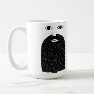 Café Taza del hombre de la barba
