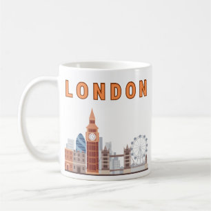 Café Taza del horizonte de Londres