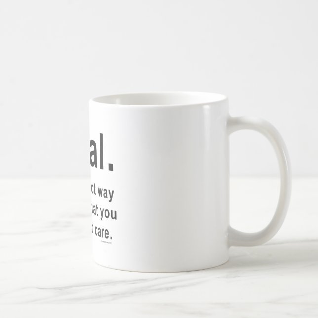 Café Taza del humor de la fuente de Arial (Derecha)