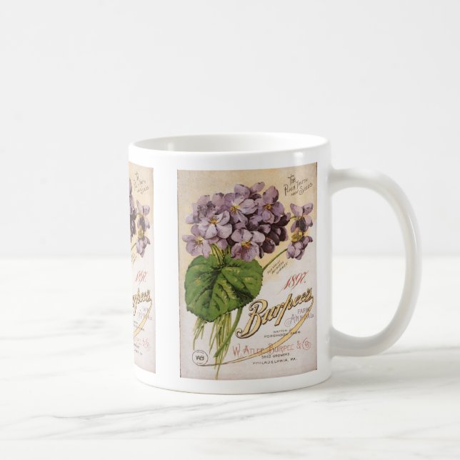 Café Taza del Hydrangea del catálogo de Burpee (Derecha)