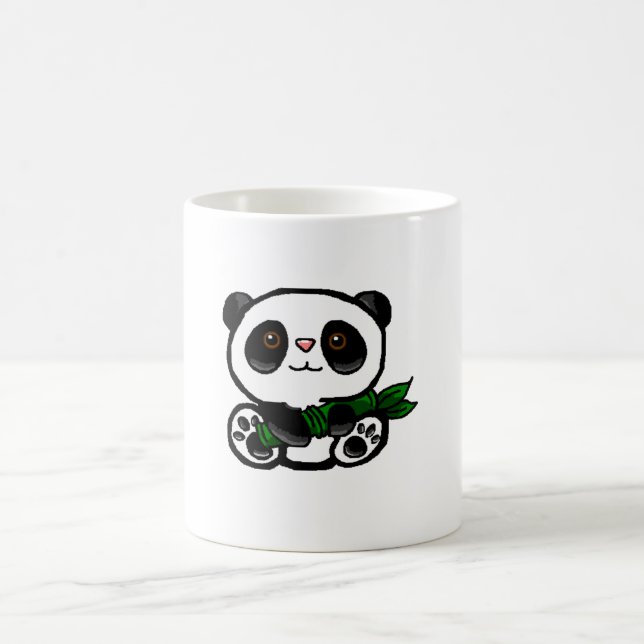 Café Taza del icono de la panda (Centro)