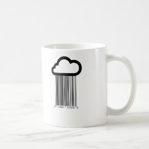 Café Taza del ilustracion de la nube del código de