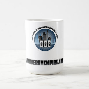Café Taza del imperio de Blackberry