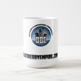 Café Taza del imperio de Blackberry