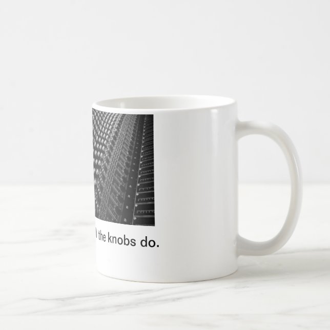 Café Taza del ingeniero de sonido (Derecha)