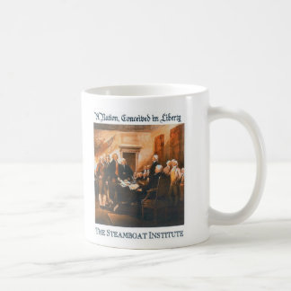 Café Taza del instituto del barco de vapor