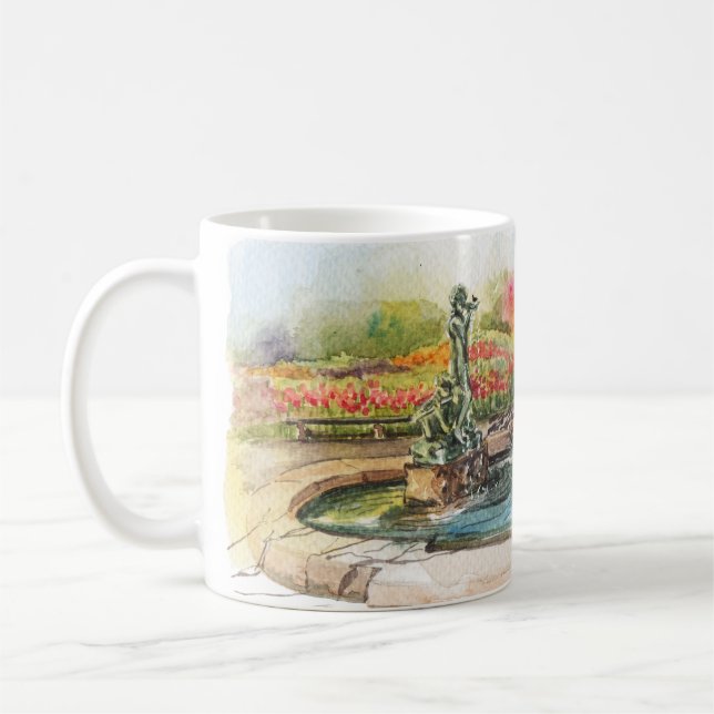 Café taza del jardín de Conservatorio de Central Park (Izquierda)