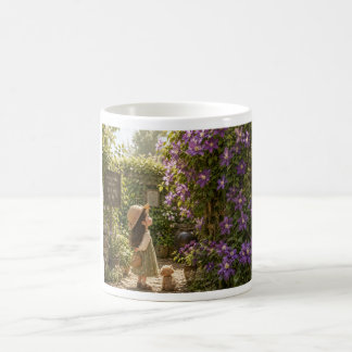 Café Taza del jardín púrpura de Alma