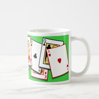 Café Taza del juego de tarjeta