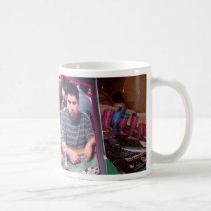 Café taza del jugador de póker