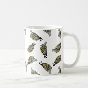 Café Taza del lanzamiento de la codorniz