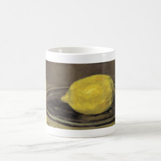 Café Taza del limón de Manet