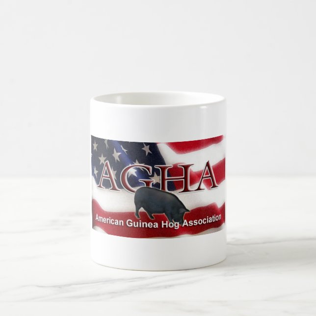 Café Taza del logotipo de AGHA (Centro)