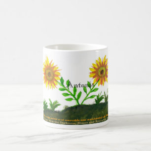 Café Taza del logotipo de Antonia