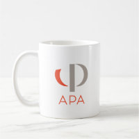 Taza del logotipo de APA