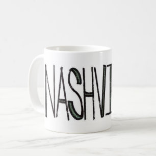 Café Taza del logotipo de la ciudad de la música de