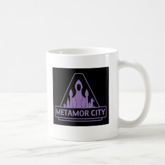 Café Taza del logotipo de la ciudad de Metamor