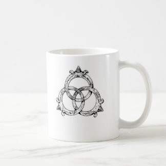 Café Taza del logotipo de la trinidad