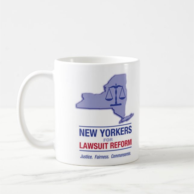 Café Taza del logotipo de NYLR (Izquierda)
