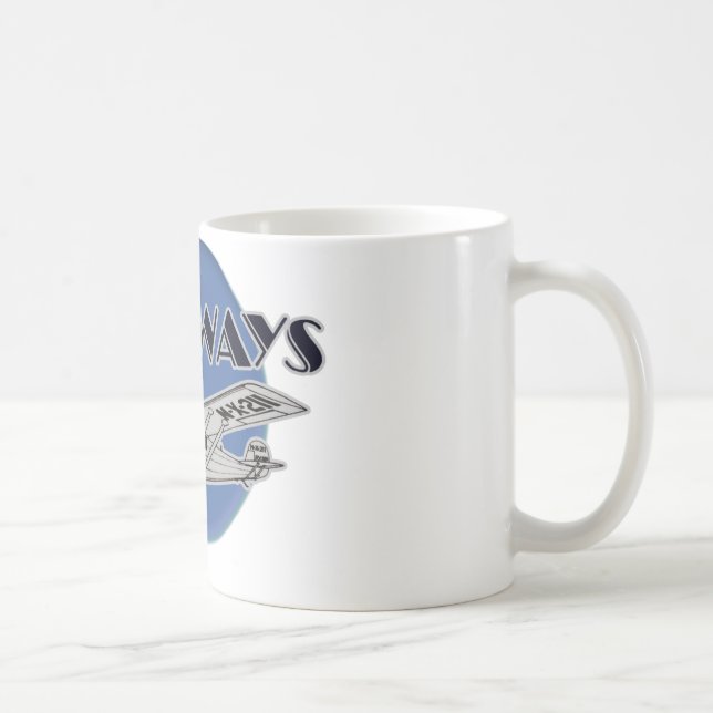 Café Taza del logotipo de Skyways (Derecha)
