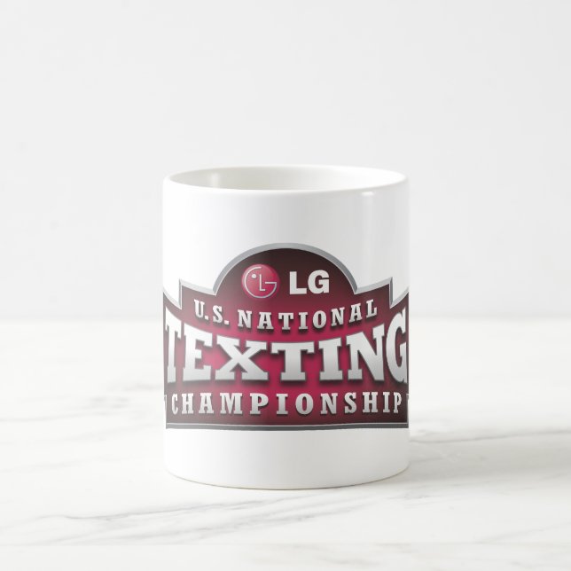 Café Taza del logotipo de Texter (Centro)