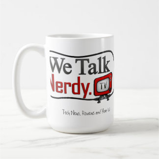 Café Taza del logotipo de WeTalkNerdy.tv