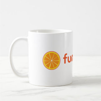 Café taza del logotipo oficial de FunkyFresh